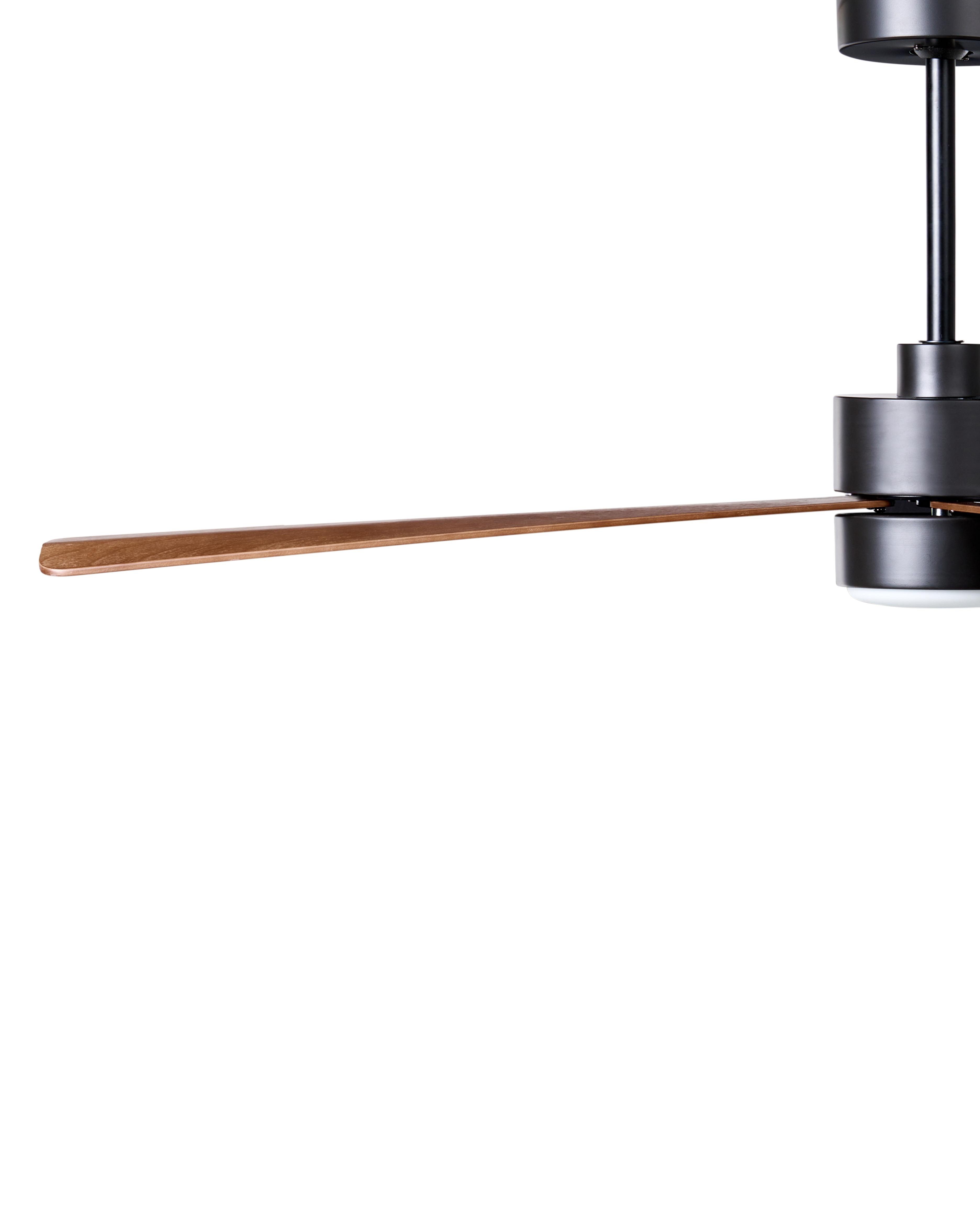 Plafondventilator met verlichting JEREMY met afstandsbediening LED Bruin