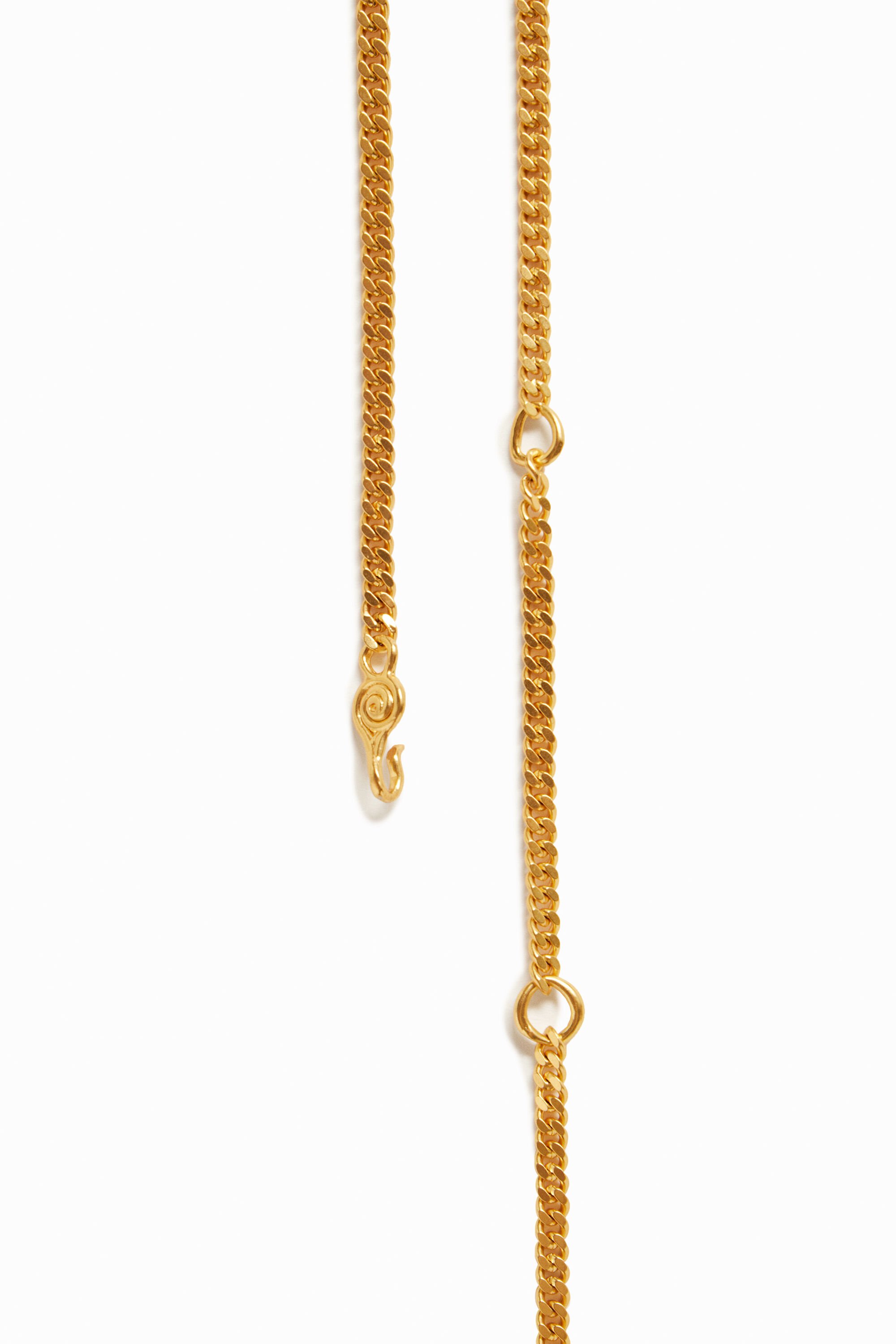 Collier papillon plaqué or Zalio