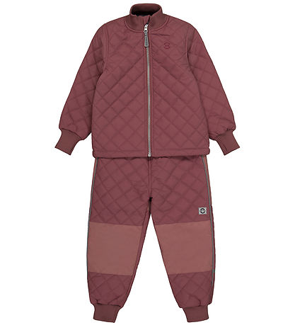 Mikk-Line Termot?j m. For - PU - Rose Brown