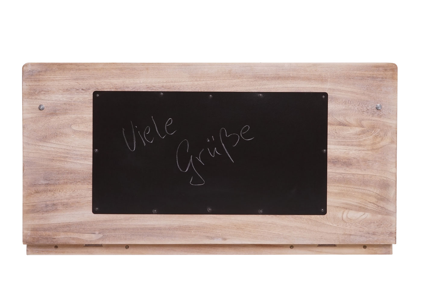 Wandtisch MCW-H48, Wandklapptisch Wandregal Tisch mit Tafel, klappbar Massiv-Holz ~ 120x60cm