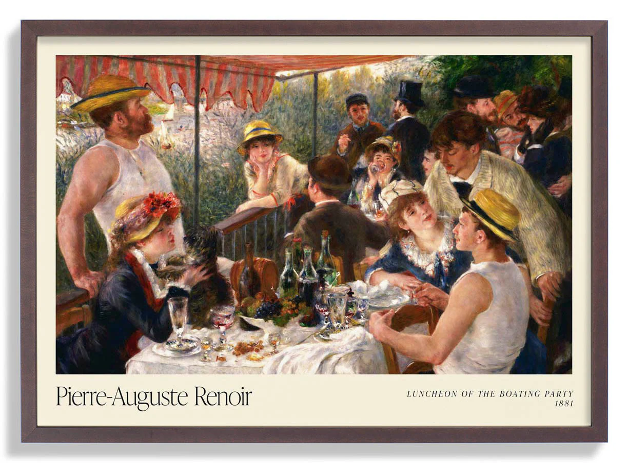 Mittagessen der Boating Party Kunstausstellung von Pierre A. Renoir