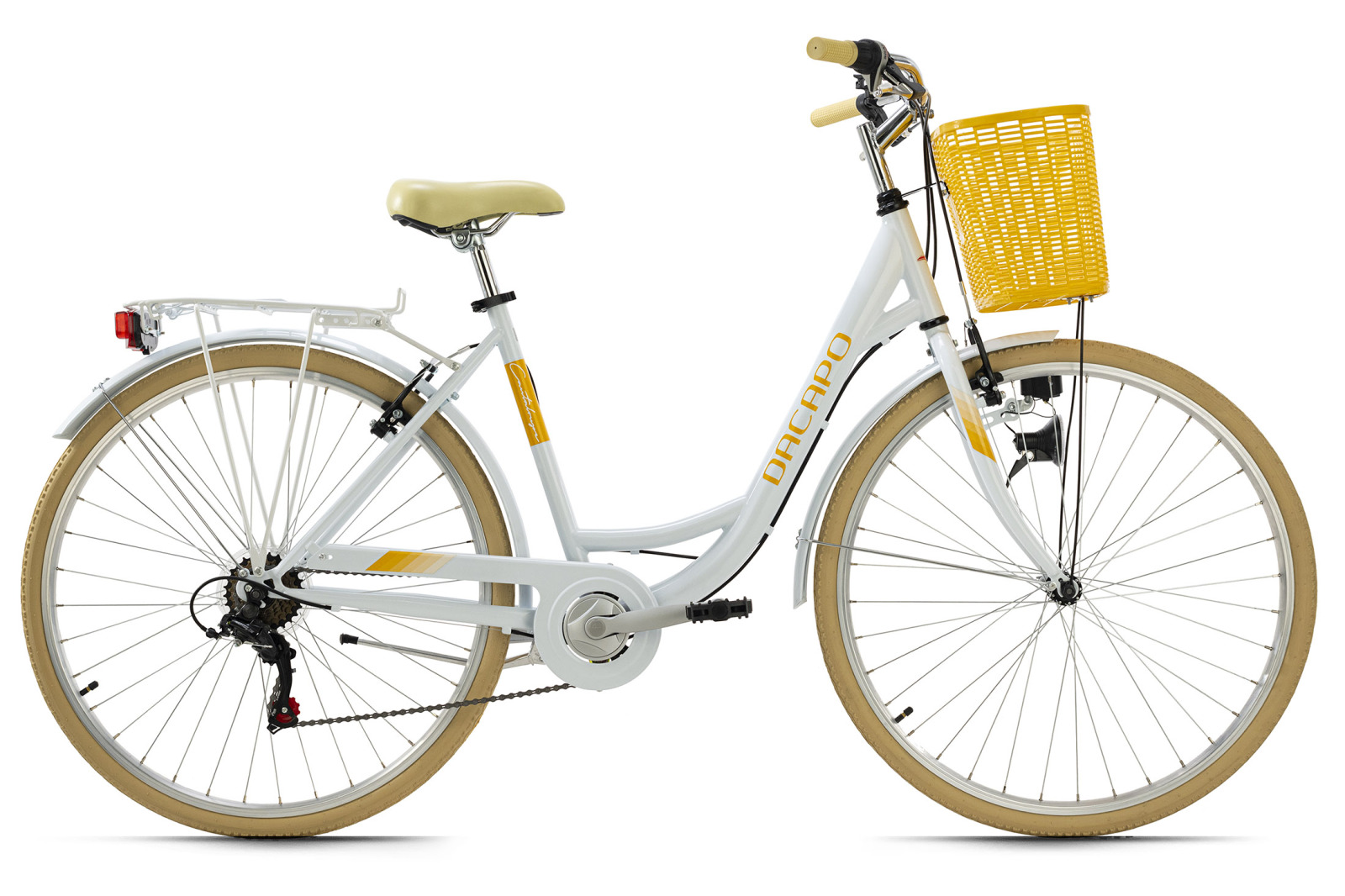 KS Cycling Damenfahrrad 28'' CANTALOUPE - weiß - Rahmenhöhe 48 cm