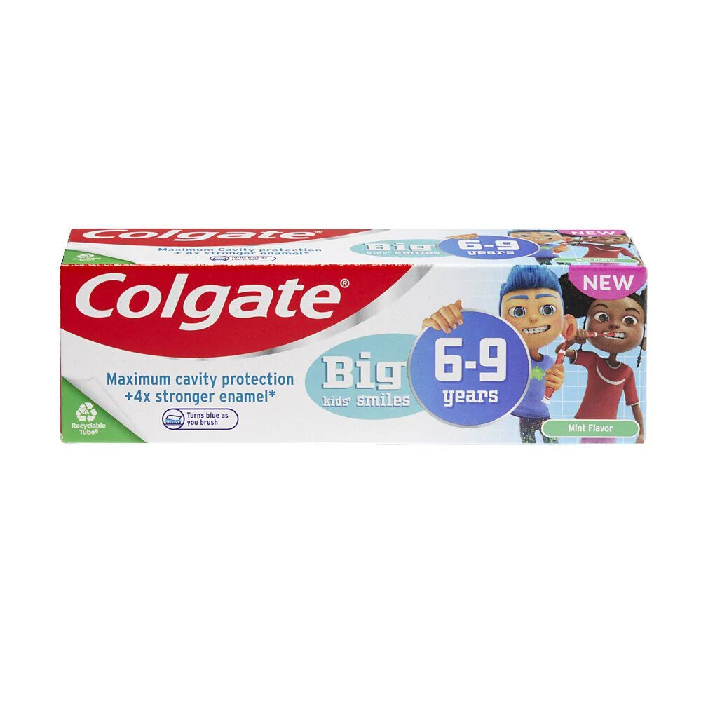 Dentifrice enfant Colgate menthe douce 6-9ans 75ml