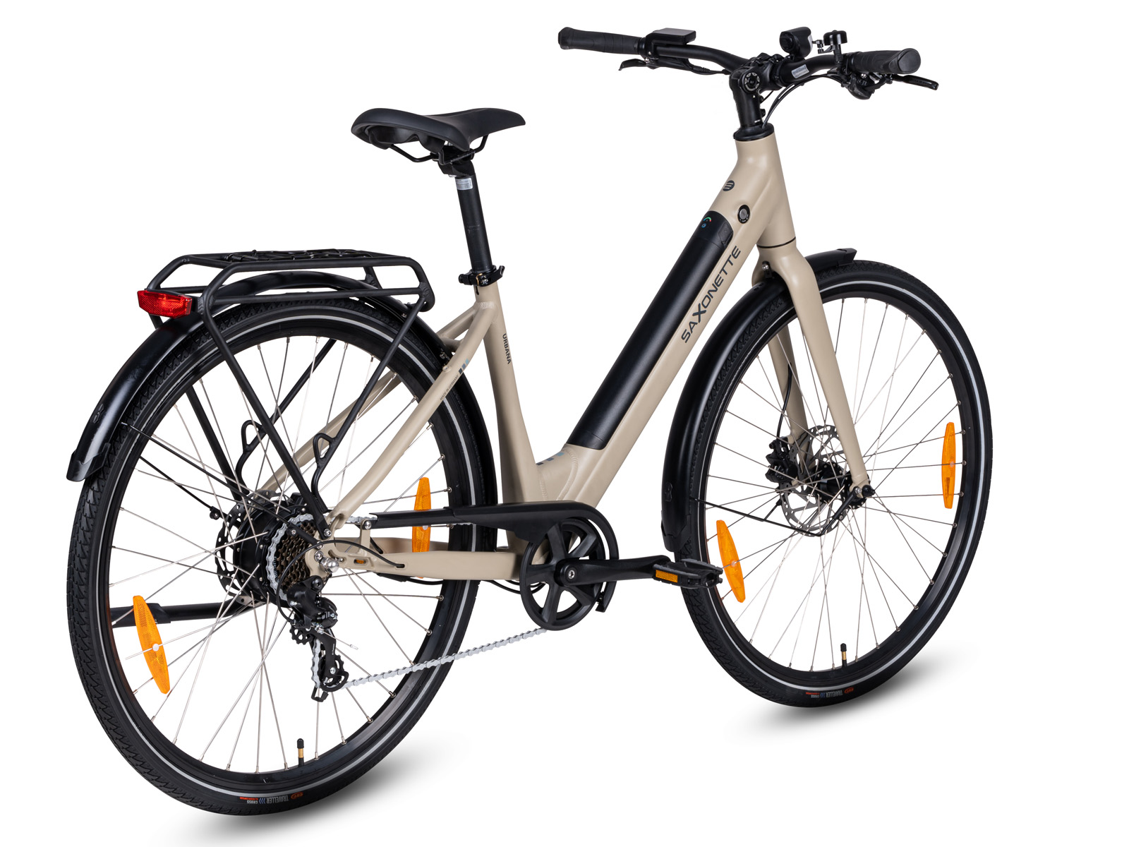 Saxonette Urbana  7 sp 11.6 Ah dames ebike - Creme