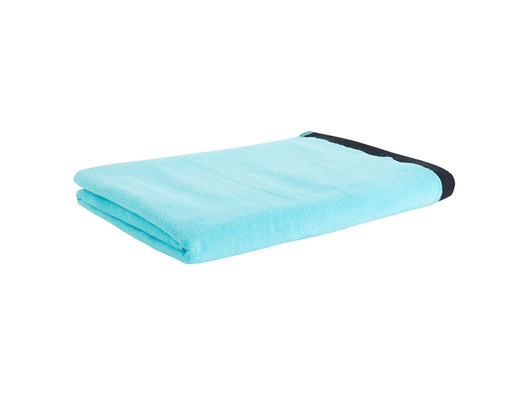 TOALHA PRAIA AVELUDADA ACTUEL AZUL COLORAMA 360G 90X160CM