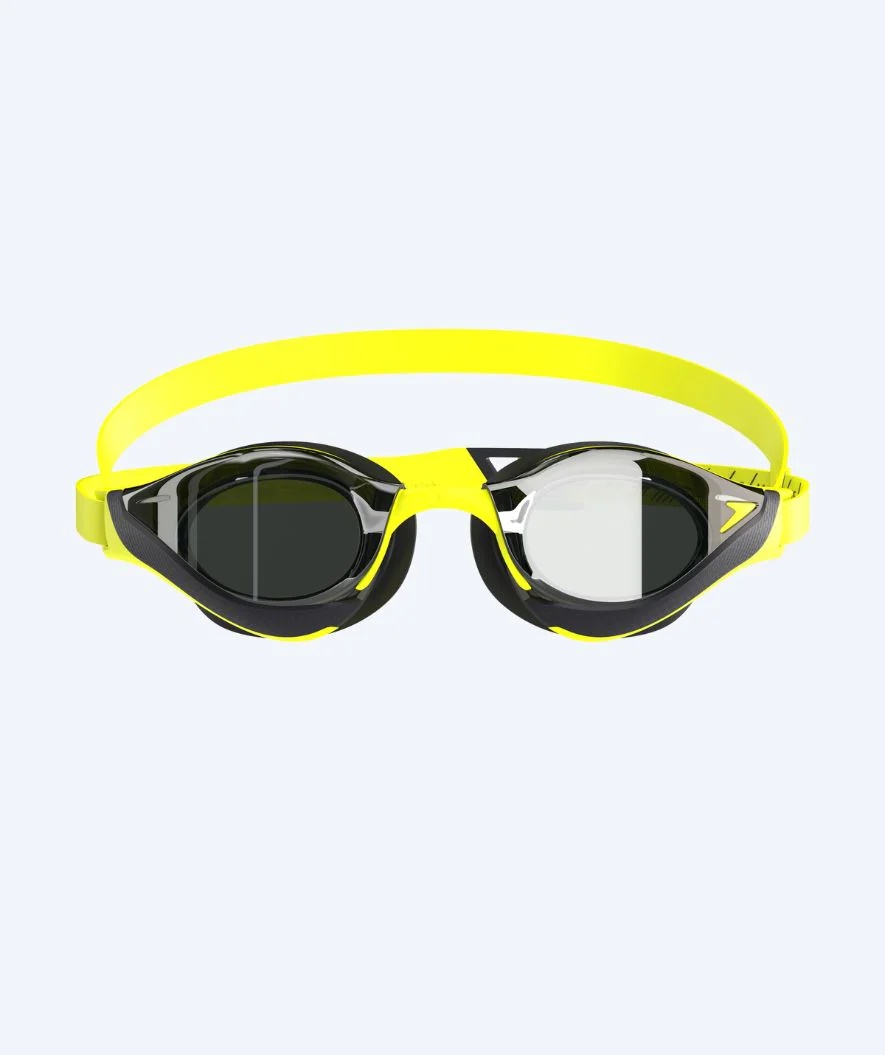 Speedo Elite svømmebriller - Fastskin Pure Focus Mirror - Gul/sort
