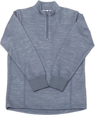 Joha Genser Halfzip Merinomix, Blå