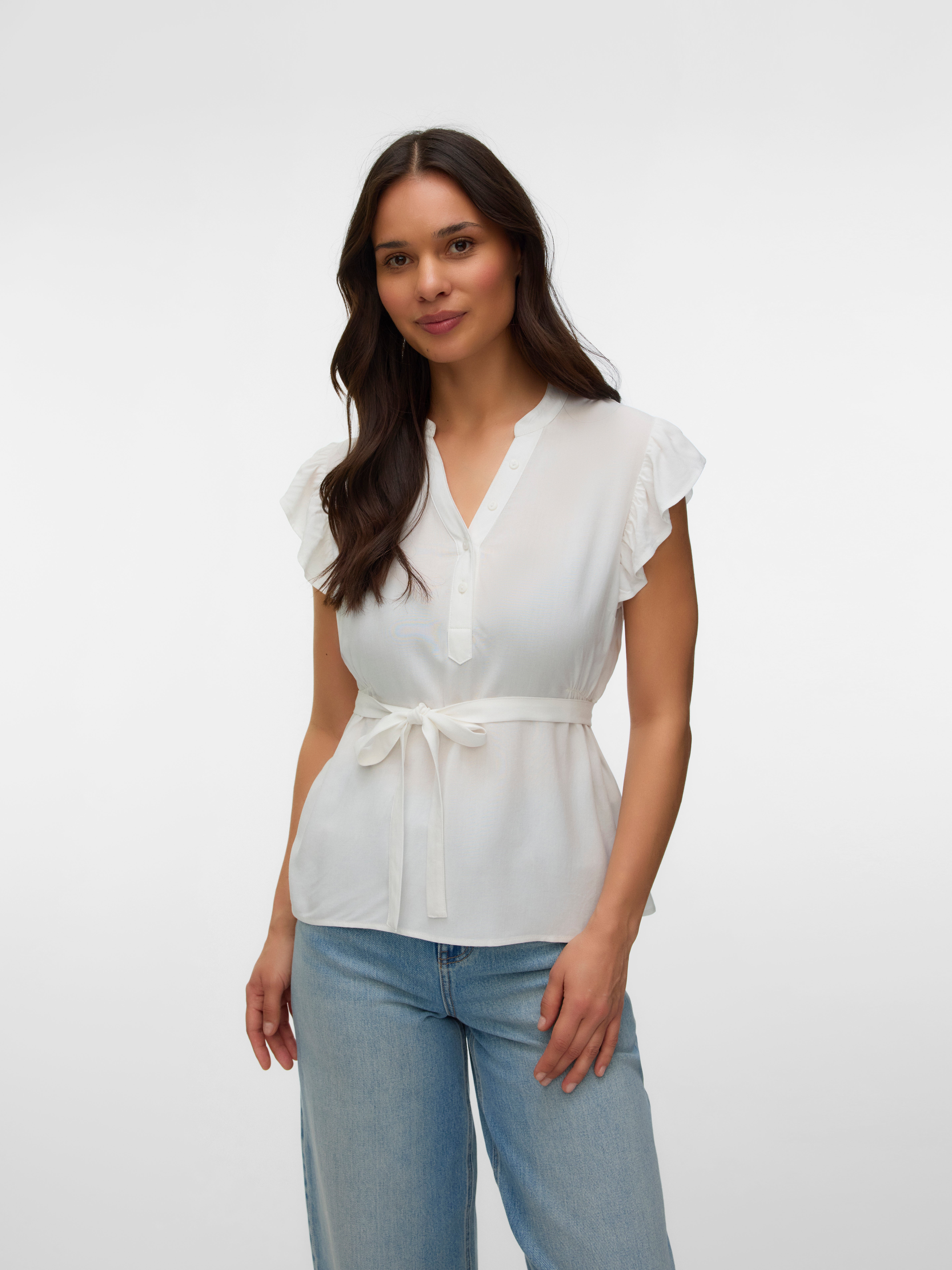 Regular fit Chinese boord Top