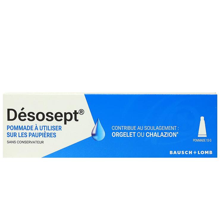 Désosept pommade à utiliser sur les paupières 15g