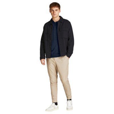 Pull homme Jjeemil Knit V-Neck Noos JACK JONES