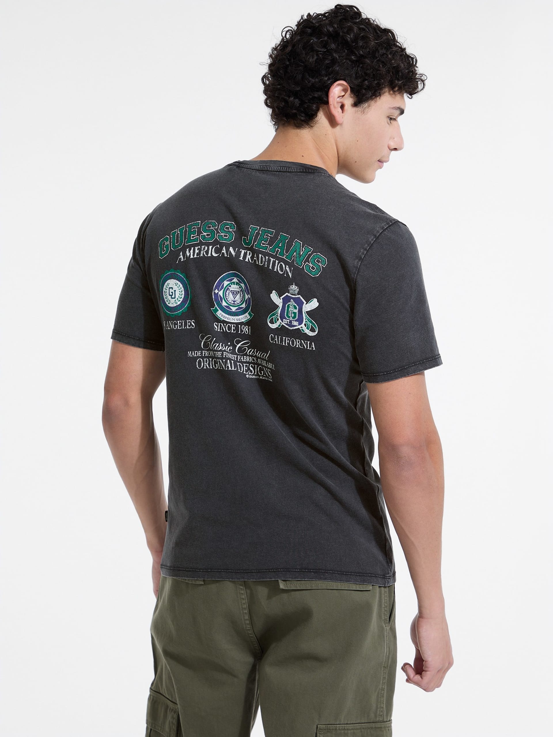 Camiseta Slim com Logo