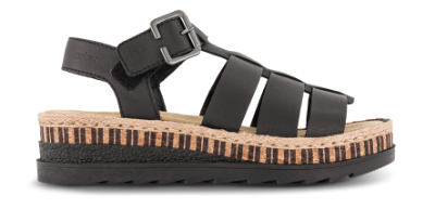 Rieker Sandal Sort V7904-00