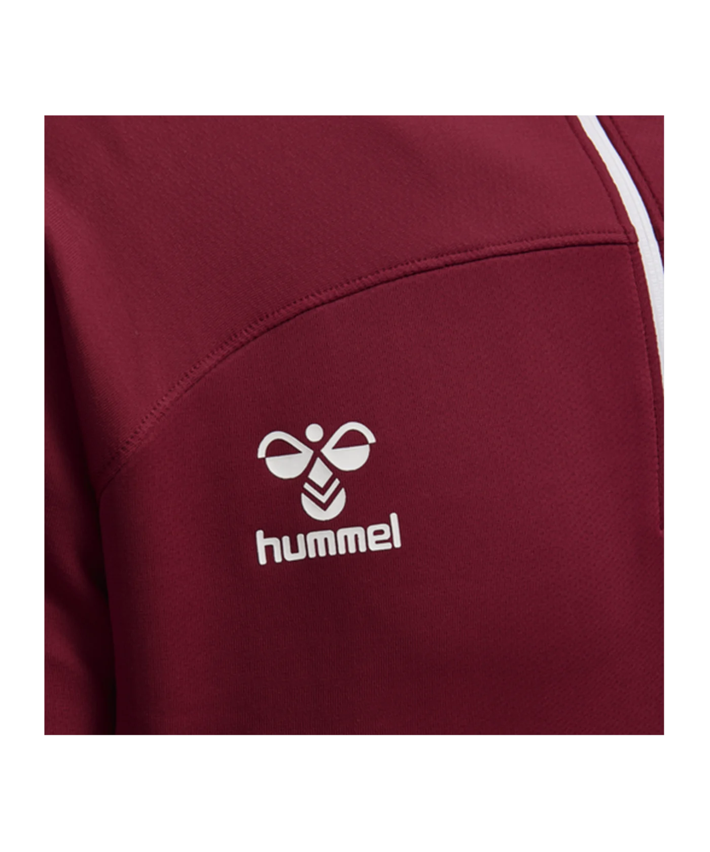 Hummel hmlLEAD HalfZip Sweatshirt Rot F3584