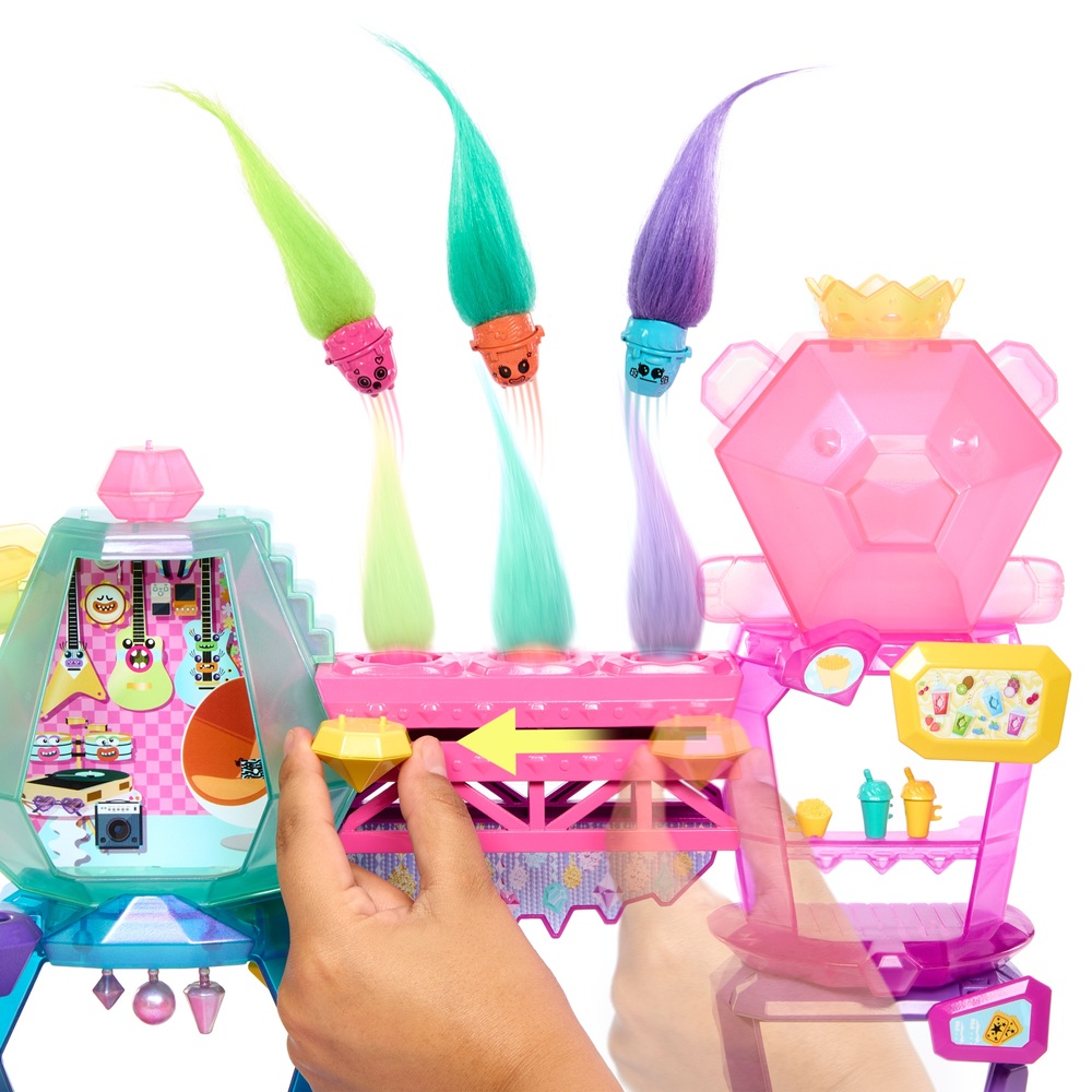 Trolls 3 Band Together Mount Rageous Spielset mit Queen Poppy Puppe