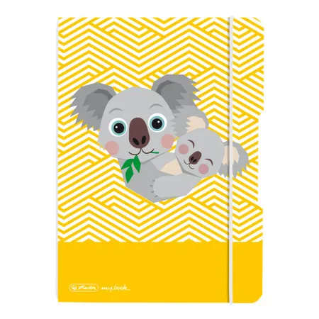 Herlitz Notizheft flex PP A5,40 Blatt, punktiert Cute Animals Koala, my.book