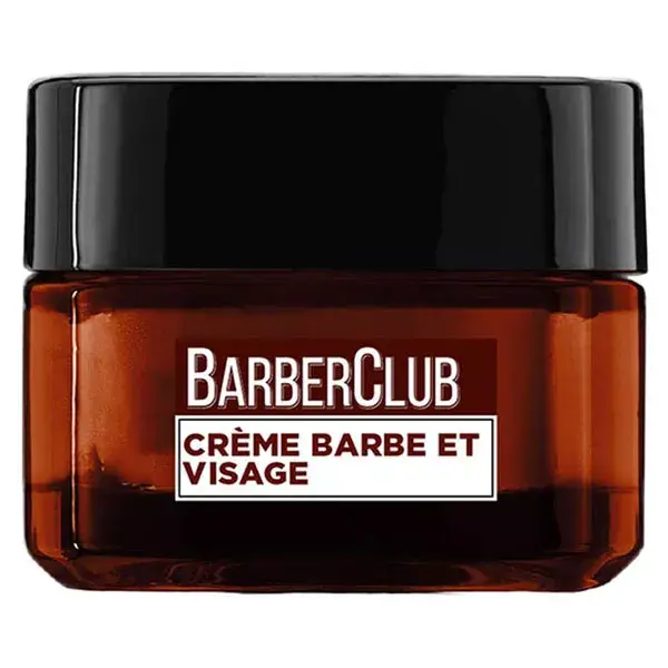 Creme para Barba e Rosto L'Oréal Men Expert Hairstyle BarberClub 50ml