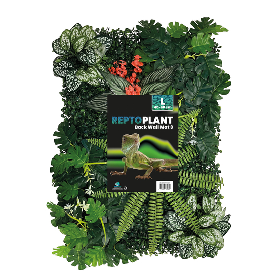 Décor de fond pour terrarium Repto Plant Back taille L - 40x60 cm