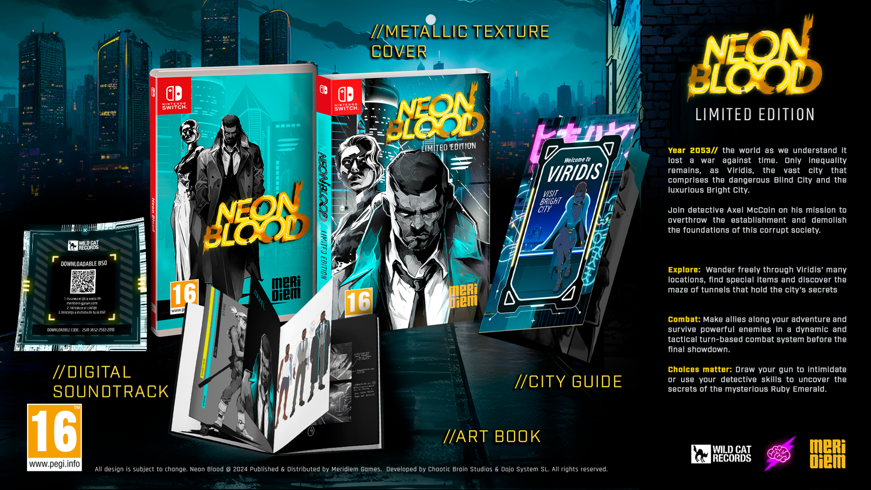 Neon Blood (Limited Edition)- Nintendo Switch