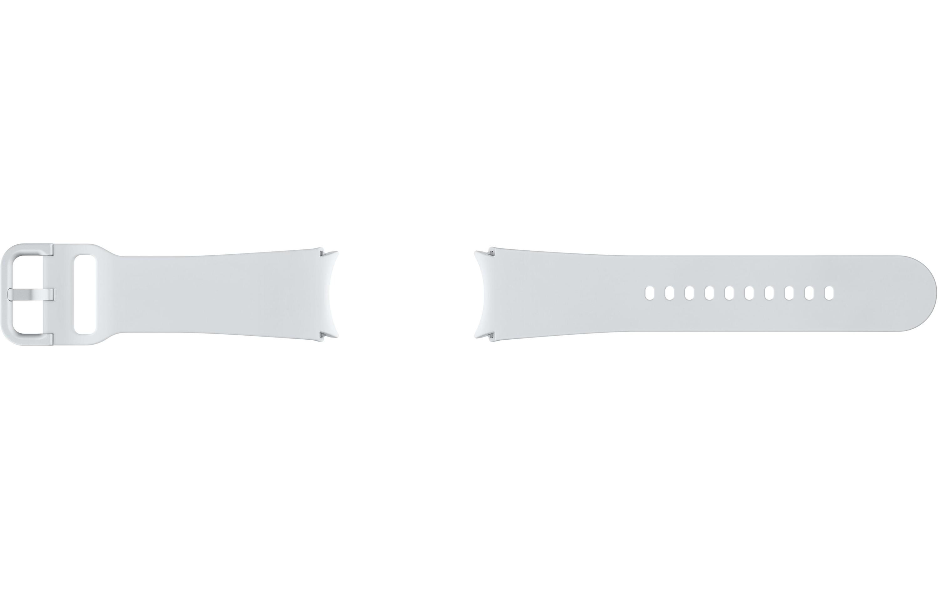 Sport Band S/M Galaxy Watch 4/5/6 SilverSportliches Armband für die Samsung Galaxy Watch4, Galaxy Watch5 und Galaxy Watch6