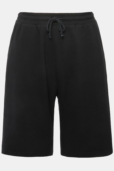 Sweat-Bermuda, Wide Legs, Elastikbund, Unisex