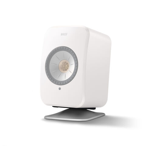 KEF P1 Desk Pad - slimme tafelstandaard voor de LSX-luidsprekerserie Zilver