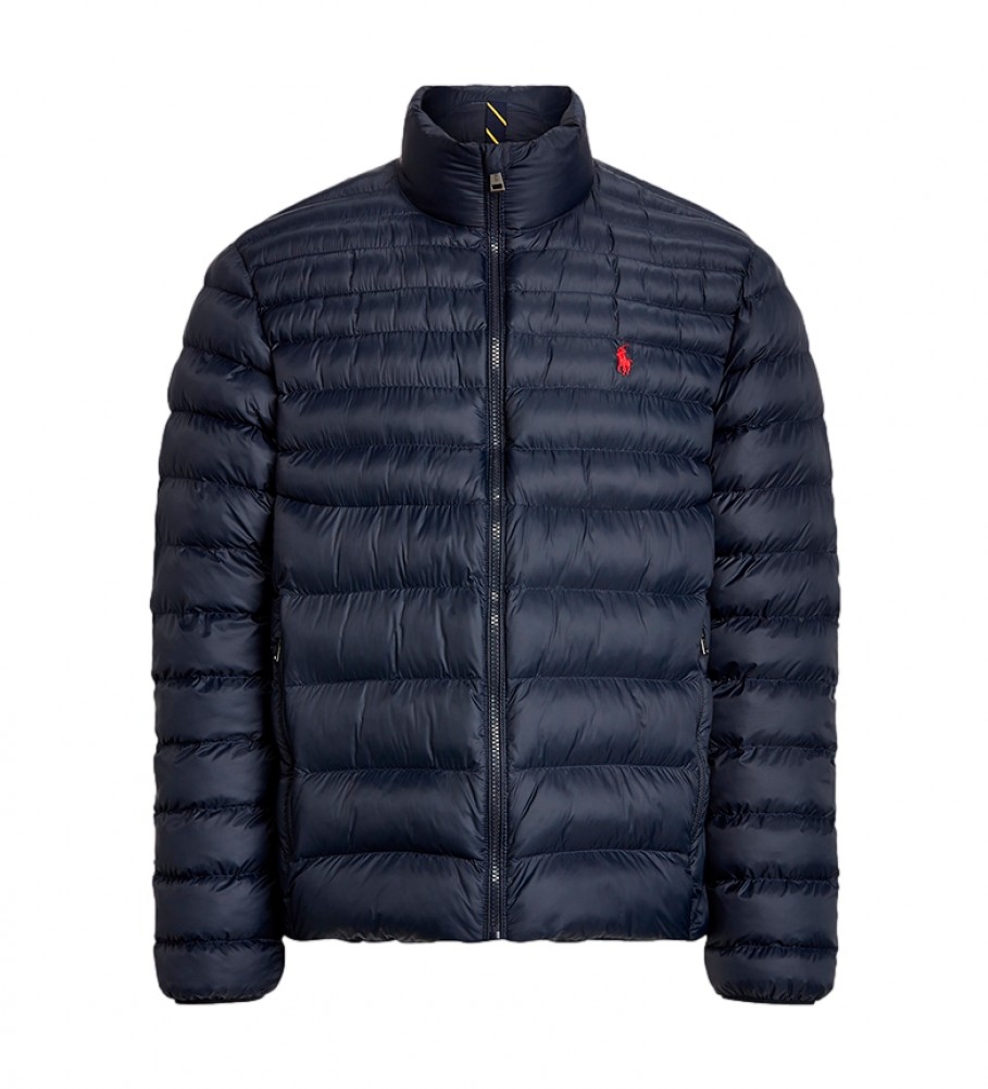 Jaqueta dobrável Ralph Lauren Terra Poly Fill cor marinho
