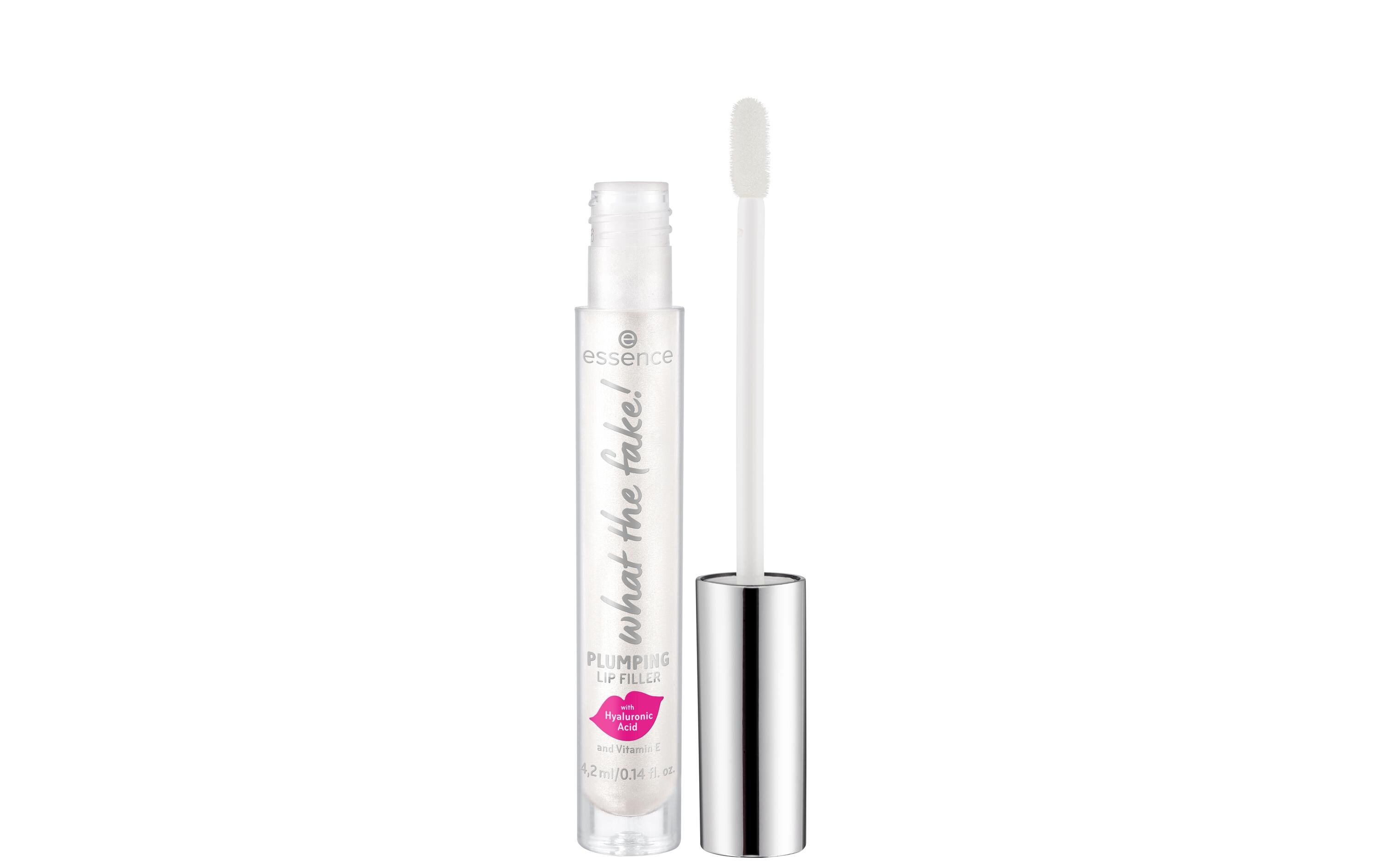Lip Booster What The Fake! Plumping Lip TransparentPflegender Lip Booster für volle voluminöse Lippen mit einem angenehm kühlenden Effekt