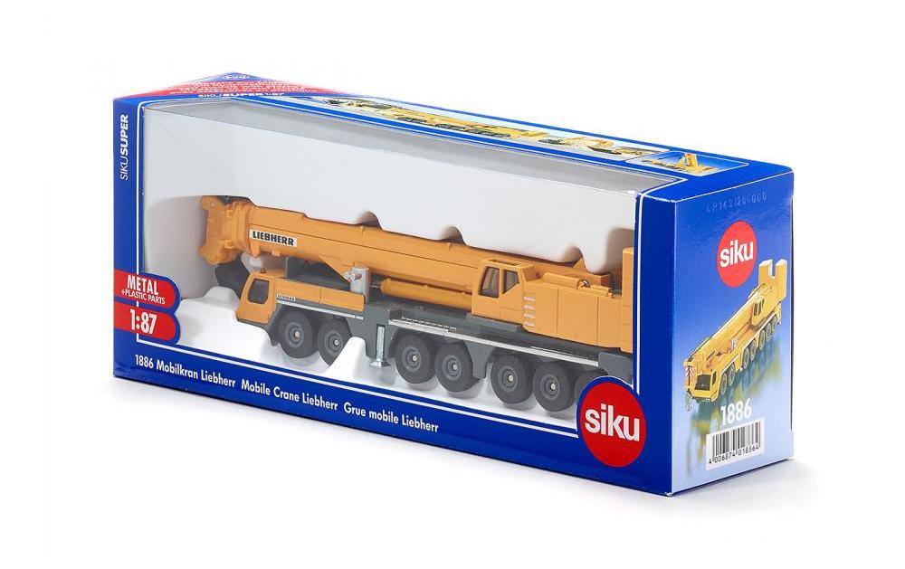Mobilkran Liebherr 1:87H0 Kran Modell mit beweglichem Aufbau
