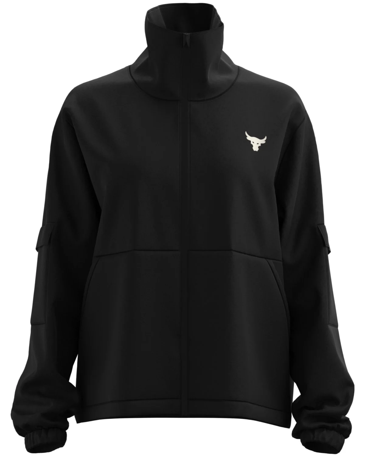 Under Armour Project Rock Woven Jacket Black