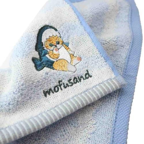Marushin - mofusand handdoek (25×25cm) (haai)