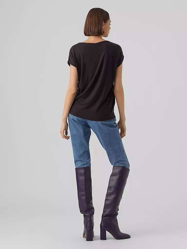 VERO MODA T-Shirt VMAVA schwarz