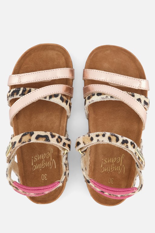 Vingino Vienna Sandalen roze Leer