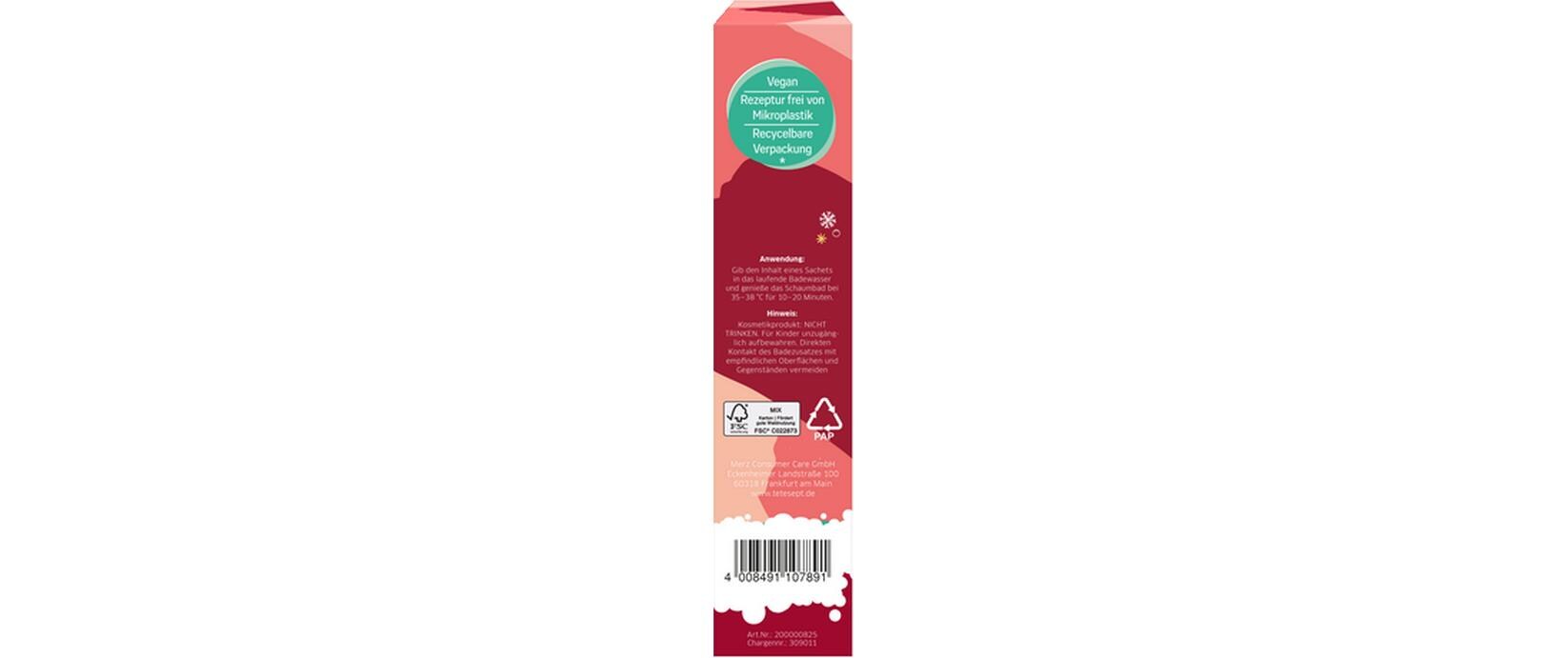 Geschenkset Schaumbäder 3 x 40 mlPflegende Schaumbäder mit langanhaltendem Schaum