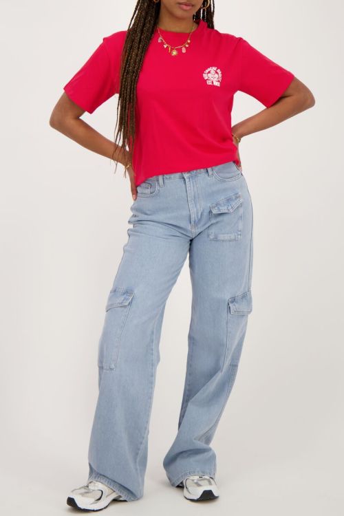 Rood T-shirt Rive Gauche Droite