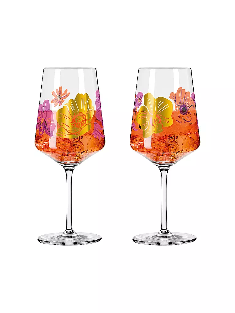 RITZENHOFF Aperitifglas 2er-Set SET-SOMMERRAUSCH DELUX #21 #22 Kay bunt