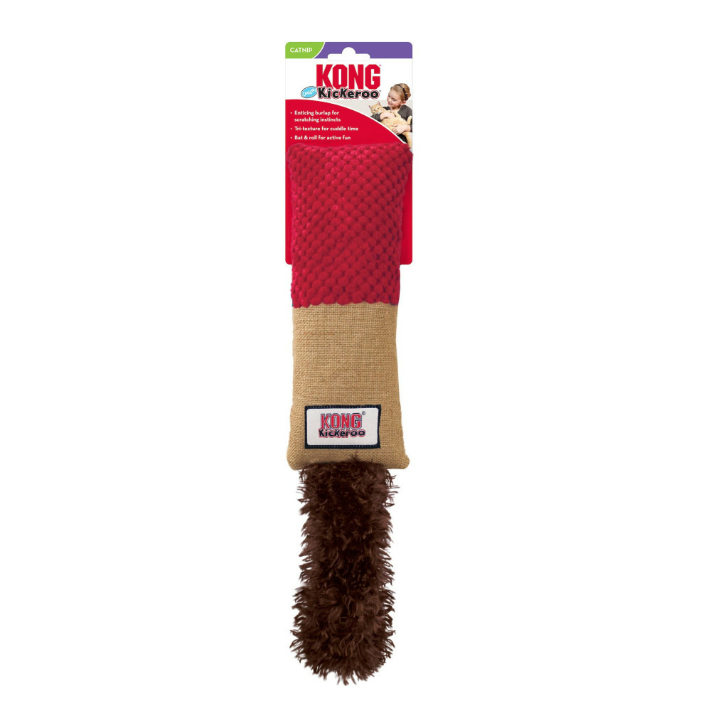 Coussin de jeu kong 40.6 x9.5 x 5 cm pour chat