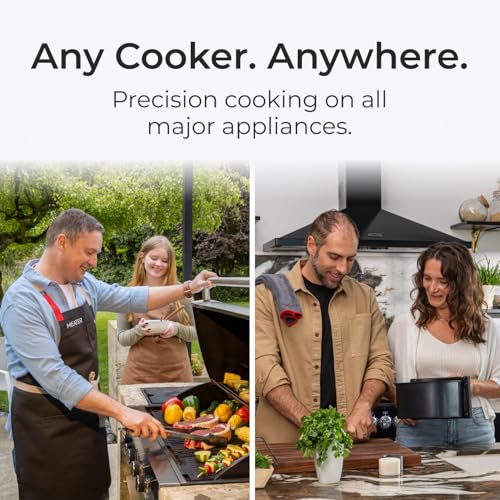 MEATER Block | Thermomètre à Viande Connecté Sans Fil Pour Four, Grill, Cuisine, Barbecue, Fumoir, Rôtissoire avec Connexions Bluetooth et WiFi : Cuisine et Maison