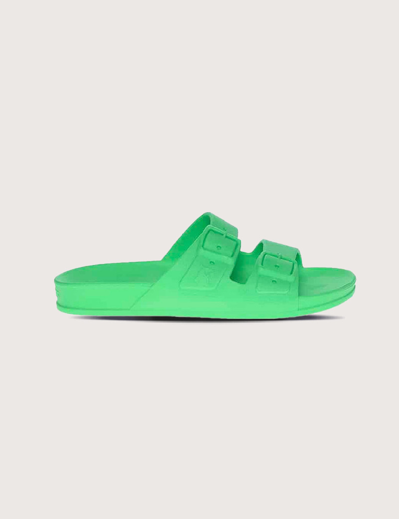 CACATOES SANDALES ENFANTS BAHIA VERT FLUO