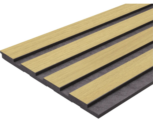 Wally wandbekleding Basic Oak Natural Decor Akoestisch paneel look 9,5x180x2670 mm