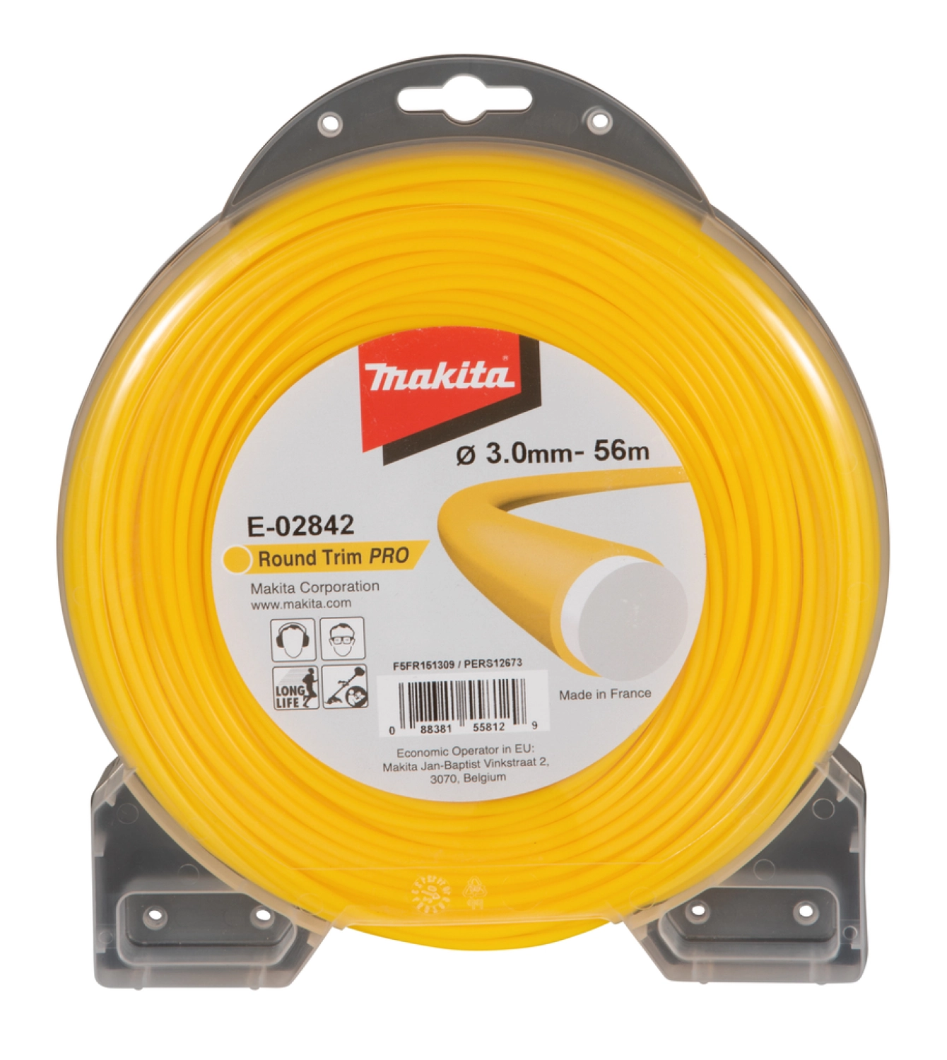 Makita E-02842 maaidraad - 3,0X56M - rond