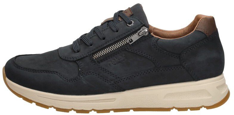 Rieker Veterschoenen Laag blauw