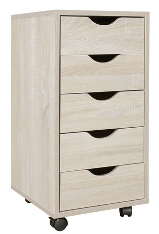 Rollcontainer 33 x 64 cm Sonoma Eiche