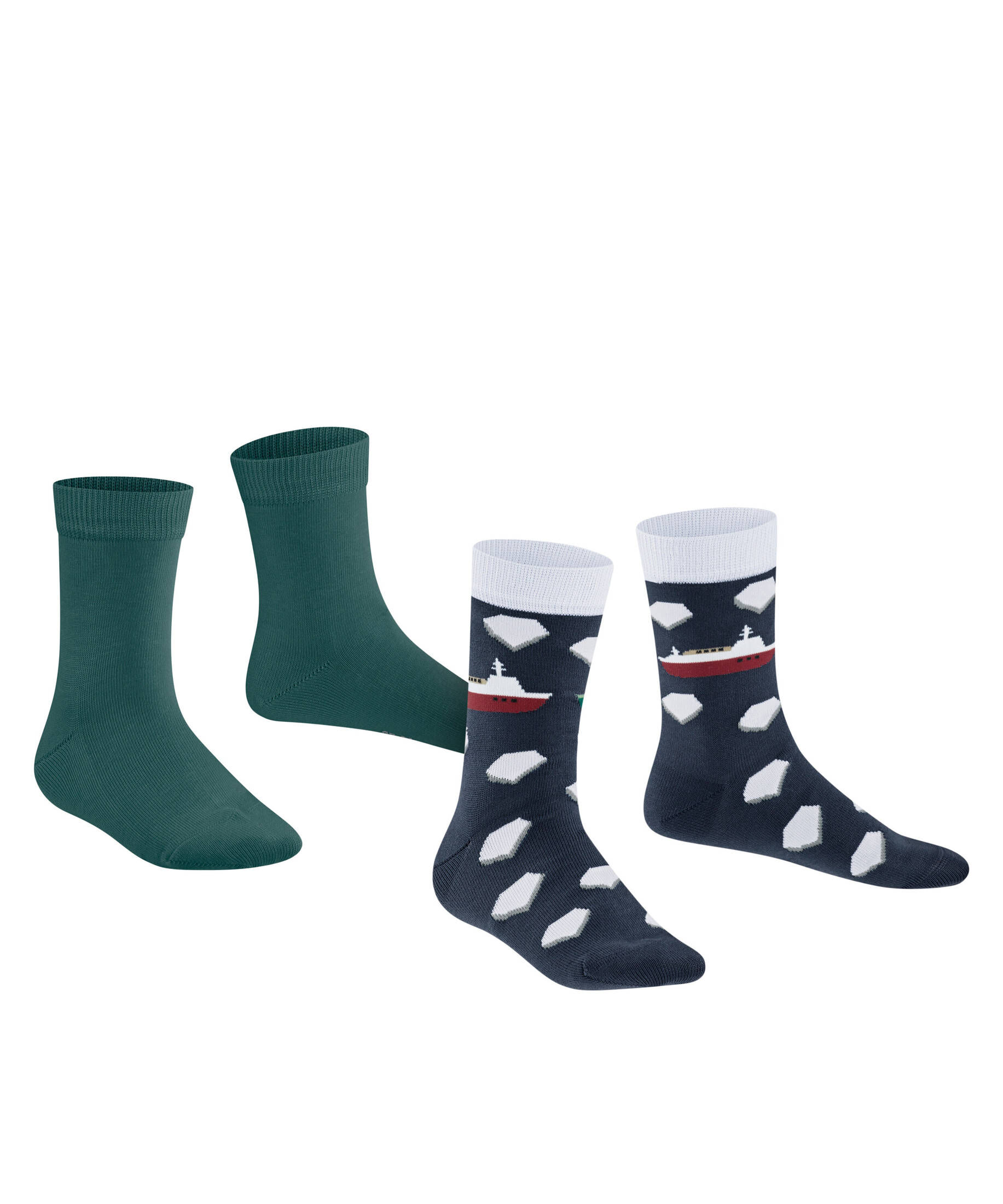 FALKE| Kinder Socken Explorer Boat 2-Pack