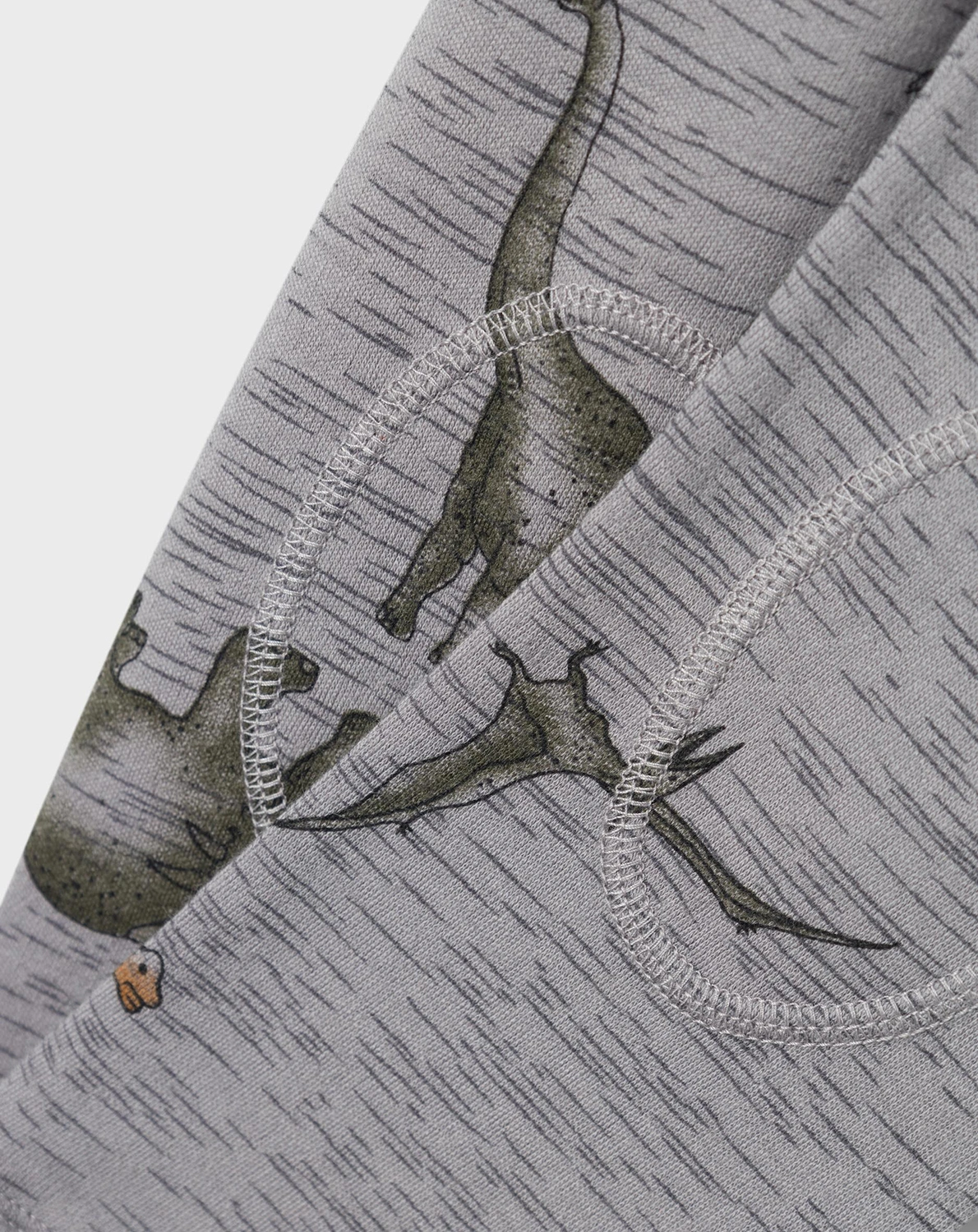 Woll-Leggins NMMWILLOW DINO in silver filigree