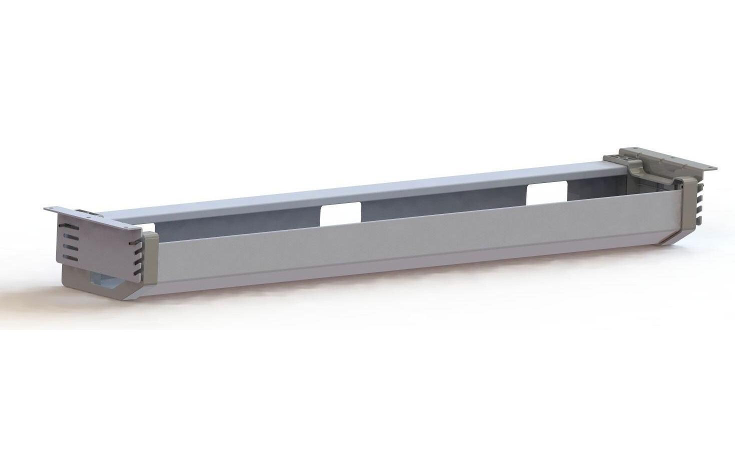 Kabelwanne SWING SilberFür die Actiforce Desklift Stehtischgerüste