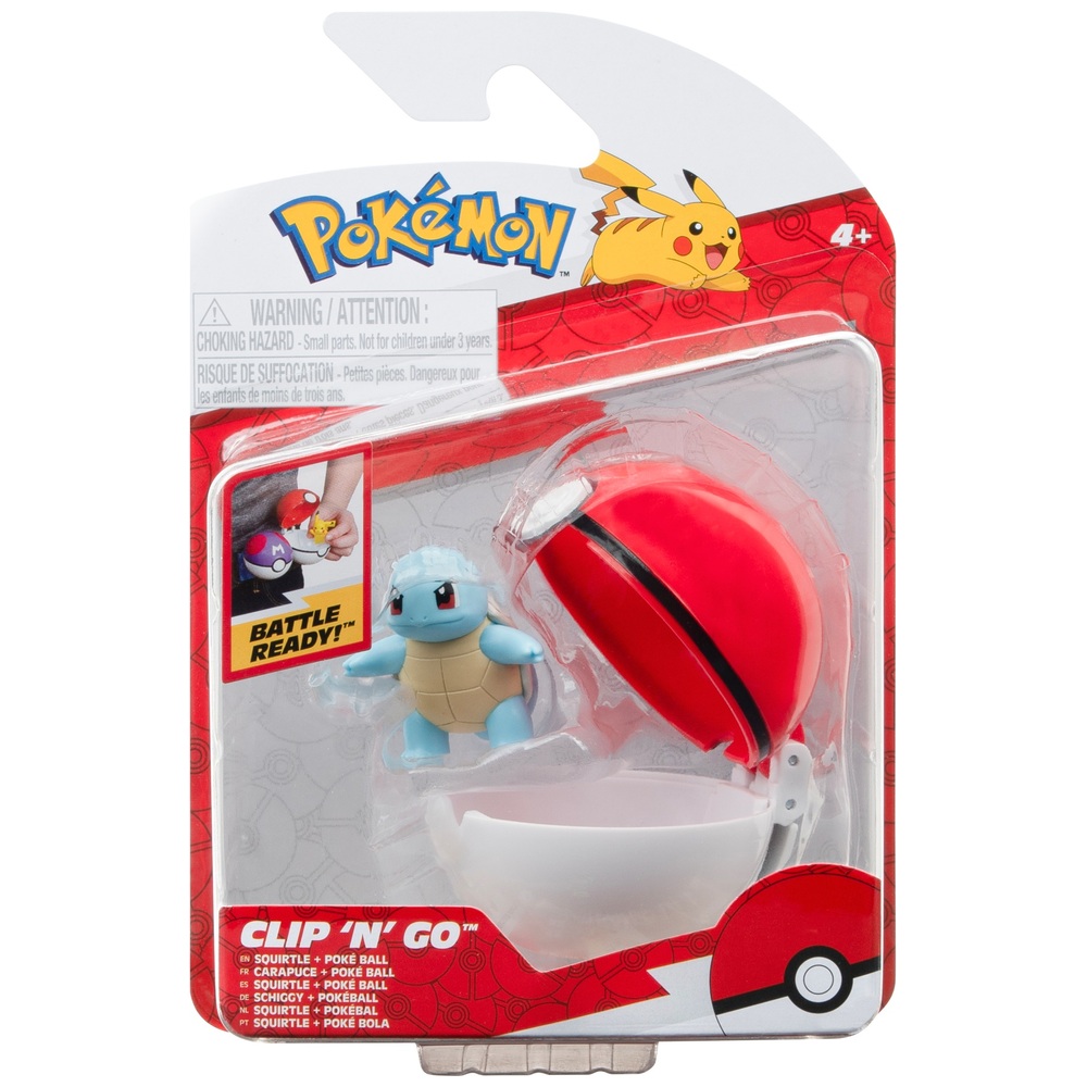 Pokémon Clip 'N' Go Schiggy & Pokéball