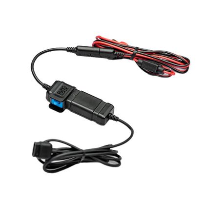 Câble Quad Lock ALIMENTATION 12V VERS USB - Noir