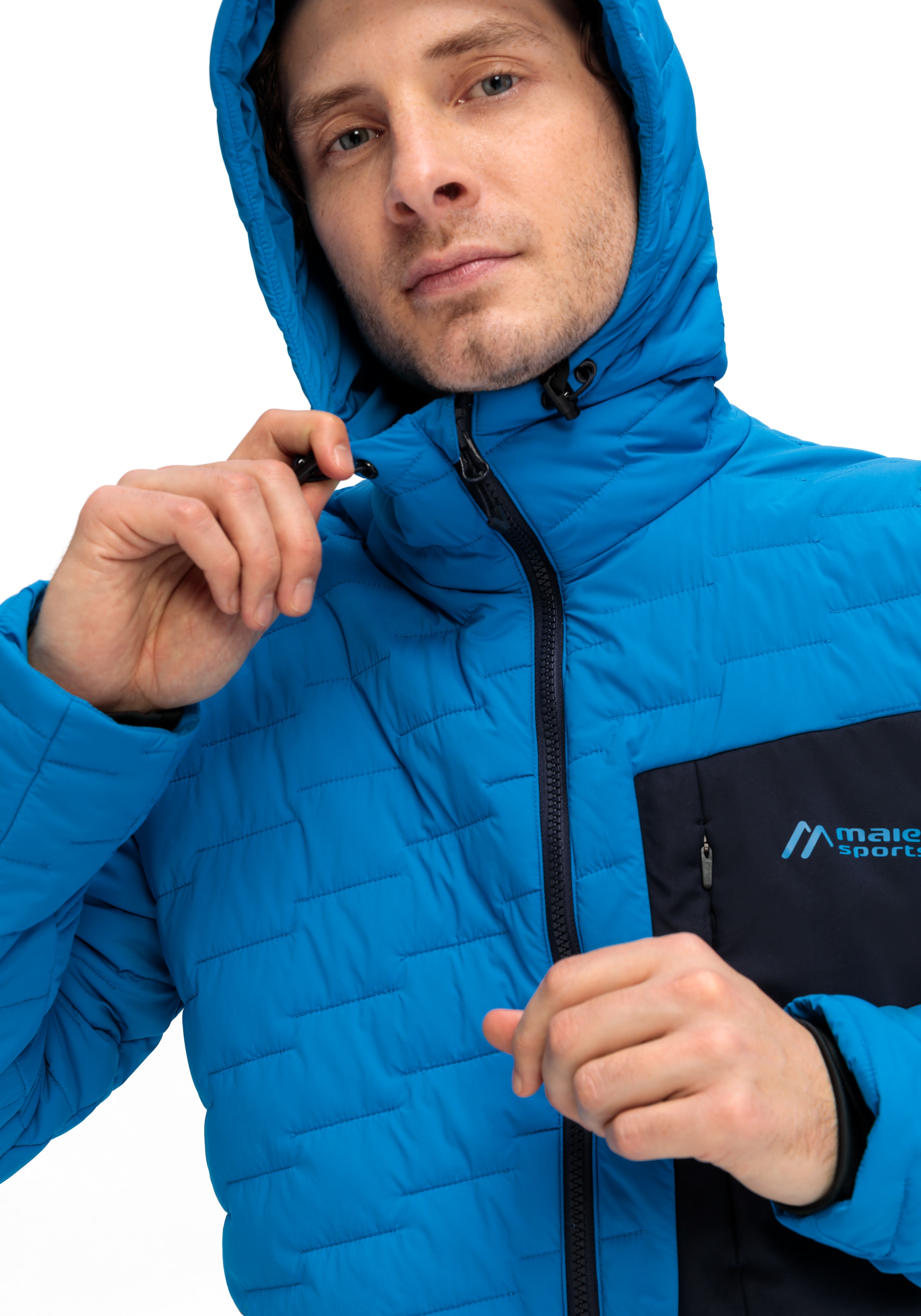 Maier Sports Funktionsjacke »Donovaly M« Herren Outdoorjacke, Primaloft Jacke mit 3 RV-Taschen und Kapuze