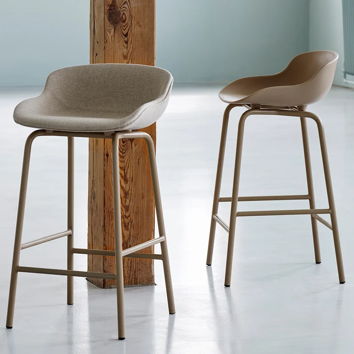 Normann Copenhagen - Hyg Barhocker H 65 cm, grau