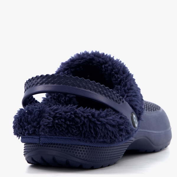 Thu!s gevoerde heren klompen blauw